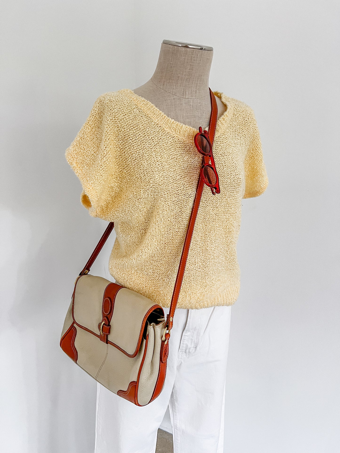 DHI Light Yellow Knit Top