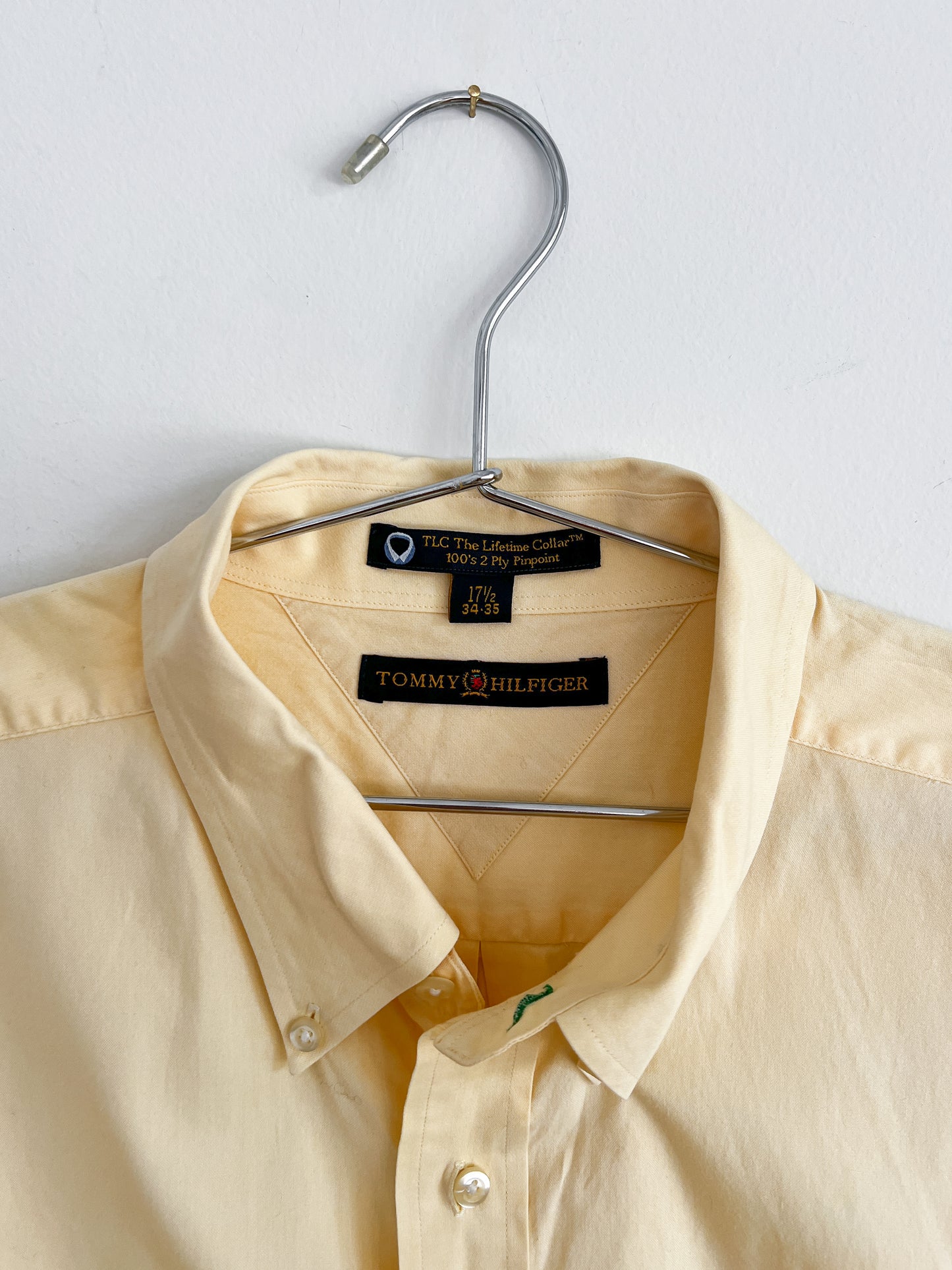Tommy Hilfiger Yellow Button Down