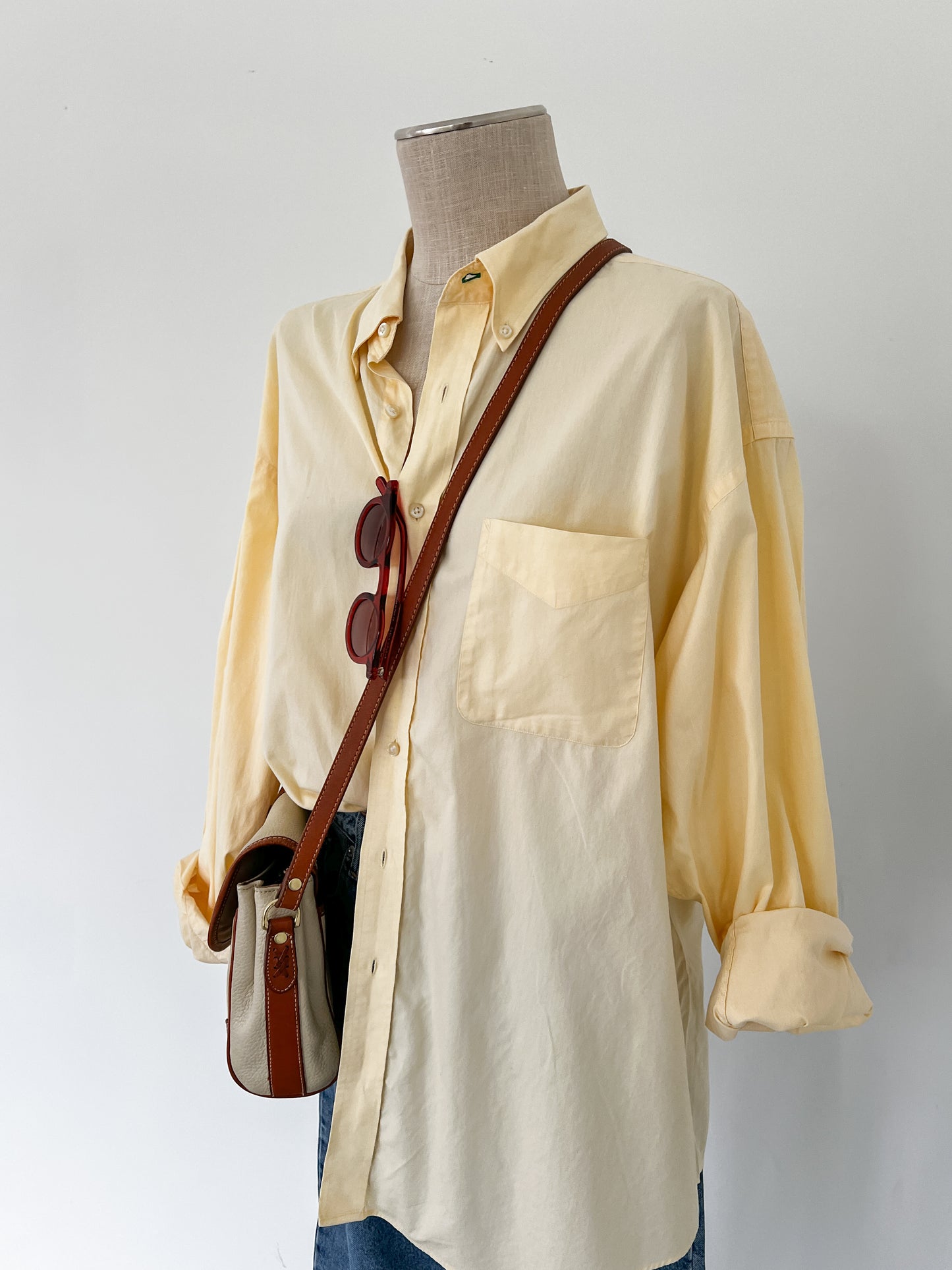 Tommy Hilfiger Yellow Button Down