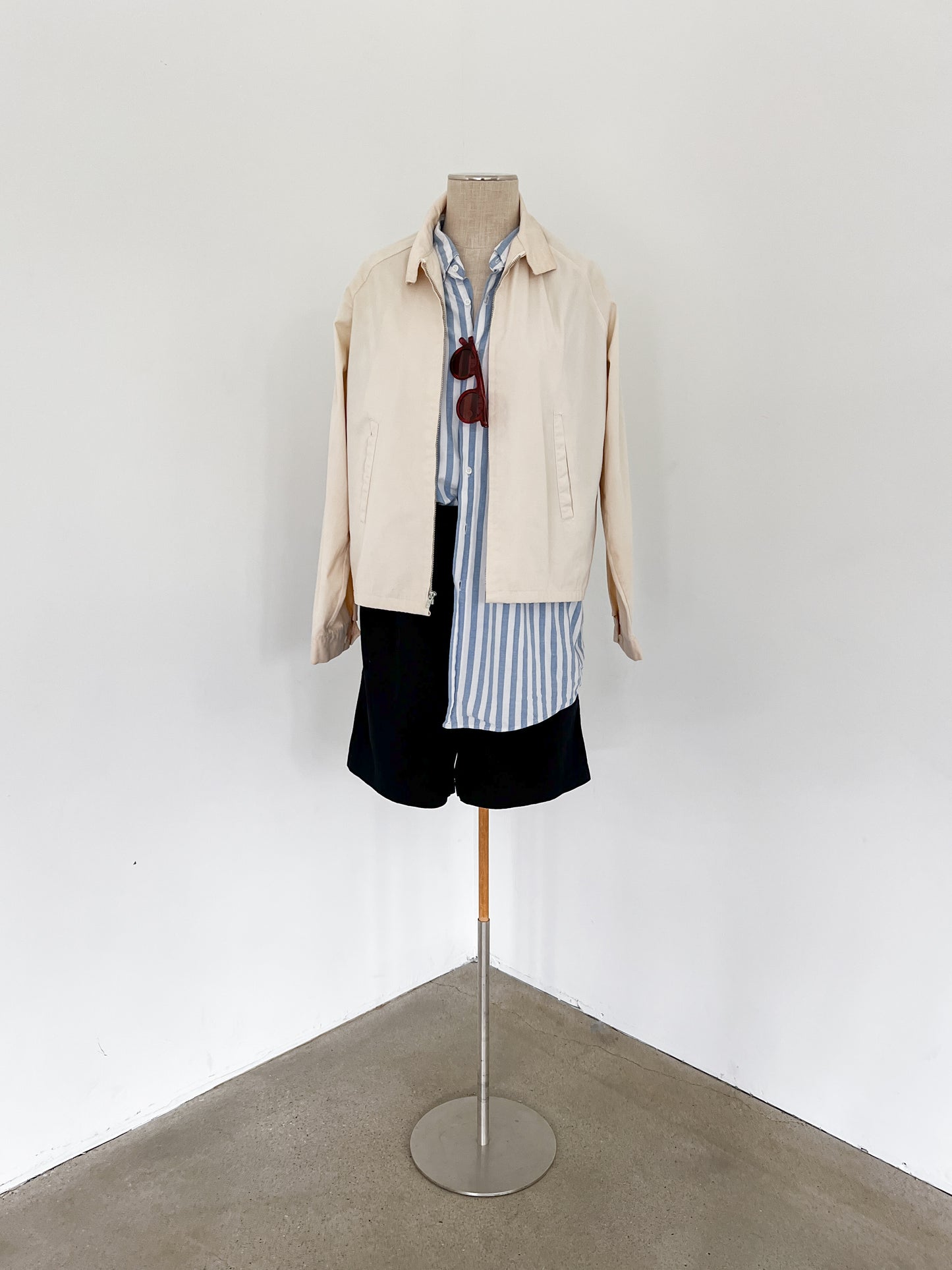 Sportmaster Off White Cotton Jacket