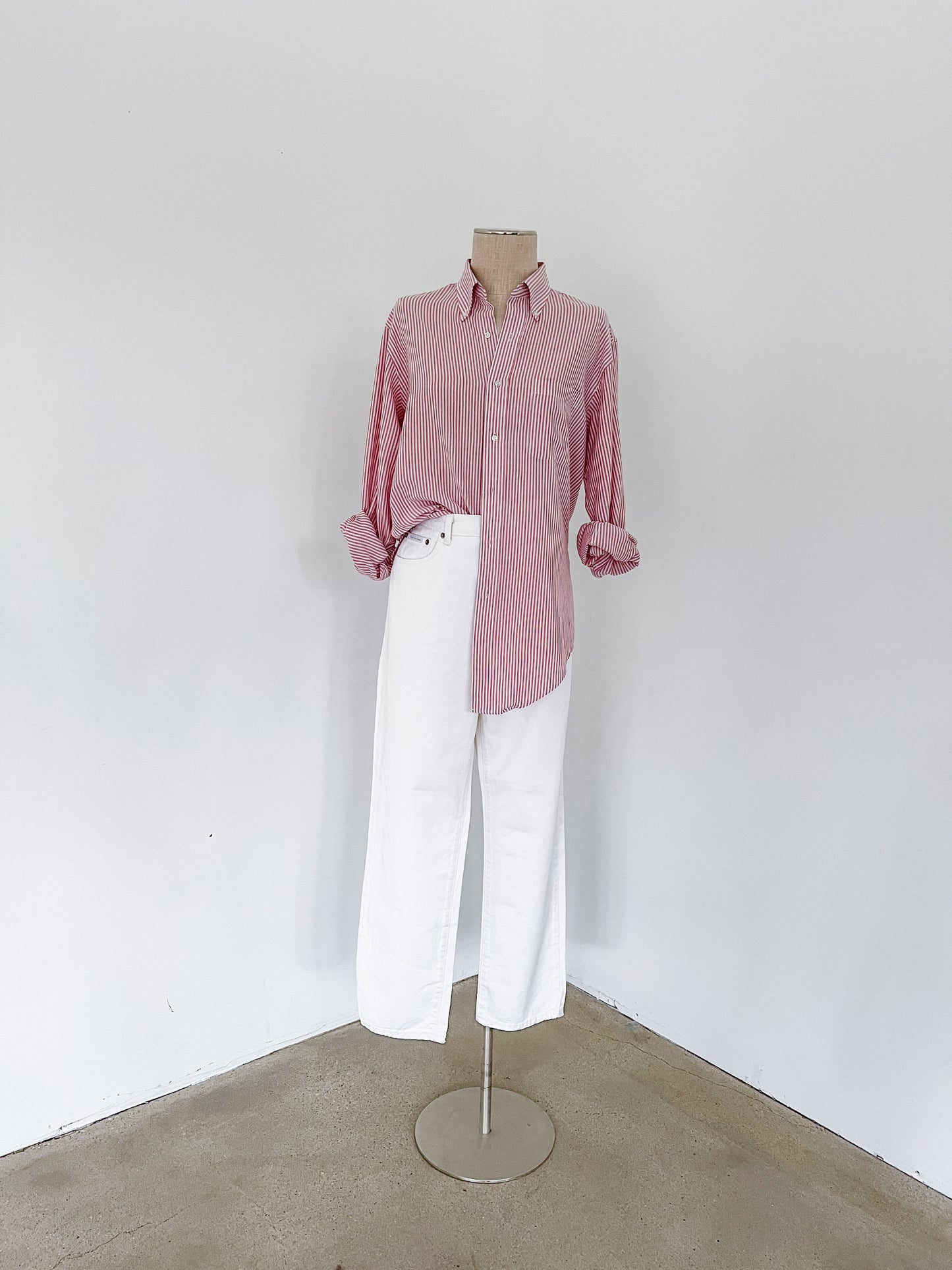 Brooks Brothers Red & White Button Down