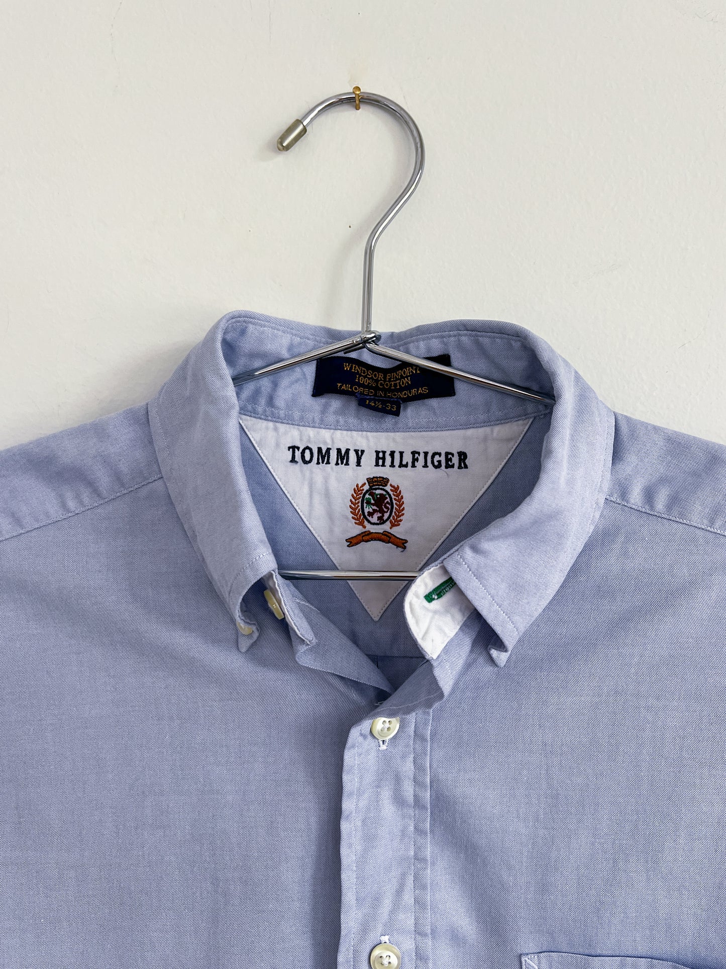 Tommy Hilfiger Blue Long Sleeve Button Down