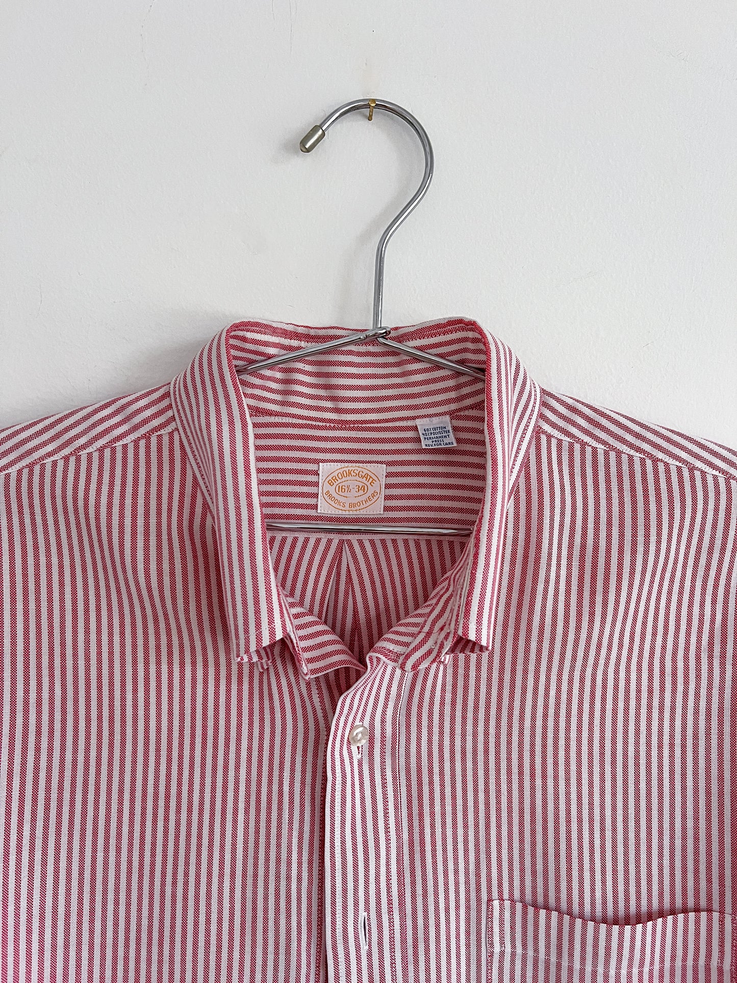 Brooks Brothers Red & White Button Down