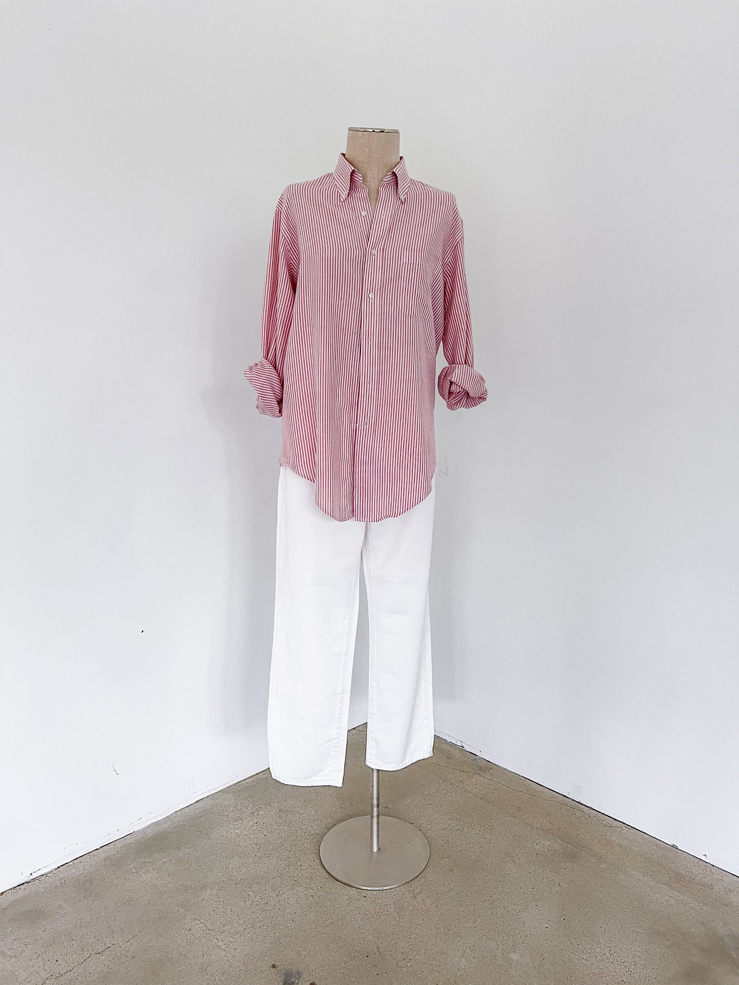 Brooks Brothers Red & White Button Down