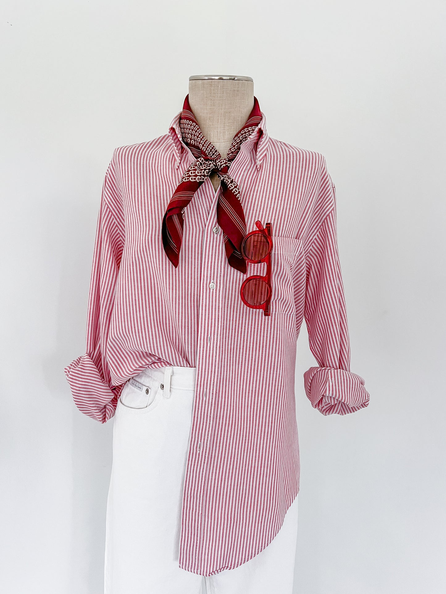 Brooks Brothers Red & White Button Down