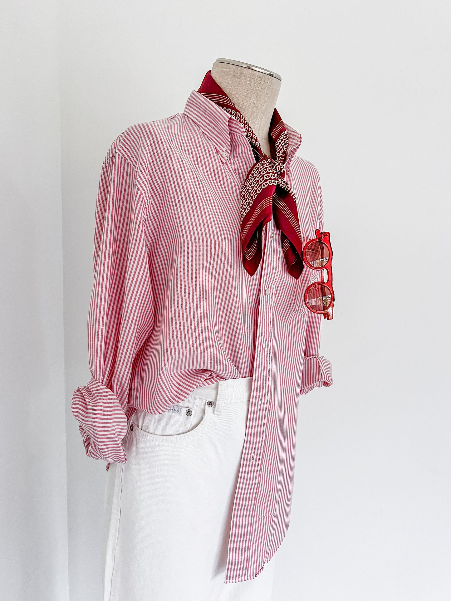 Brooks Brothers Red & White Button Down