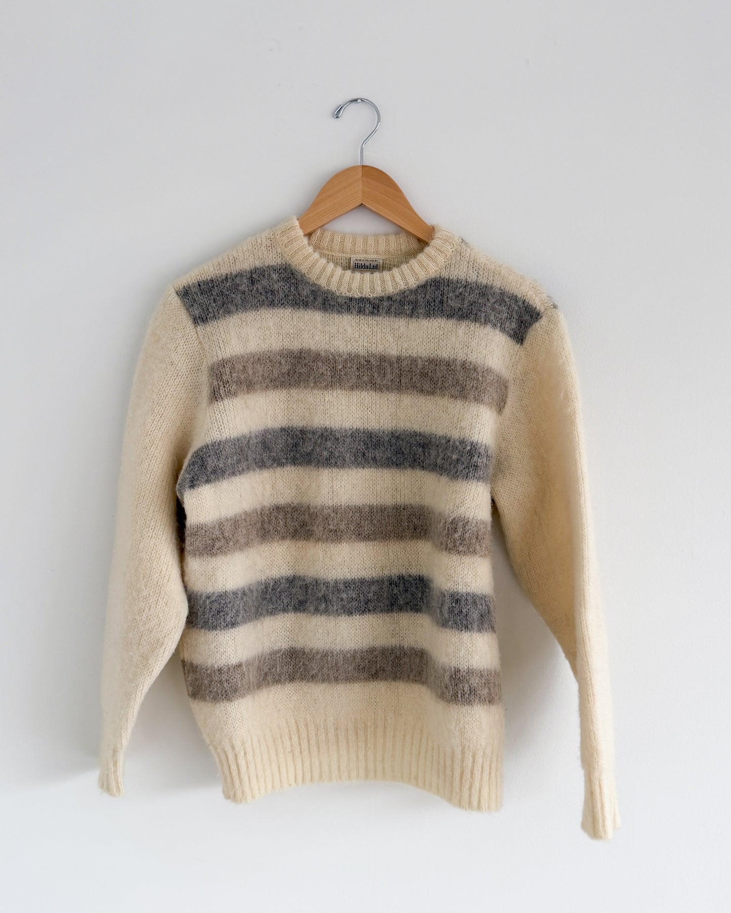 Hilda Ltd. Striped Wool Sweater