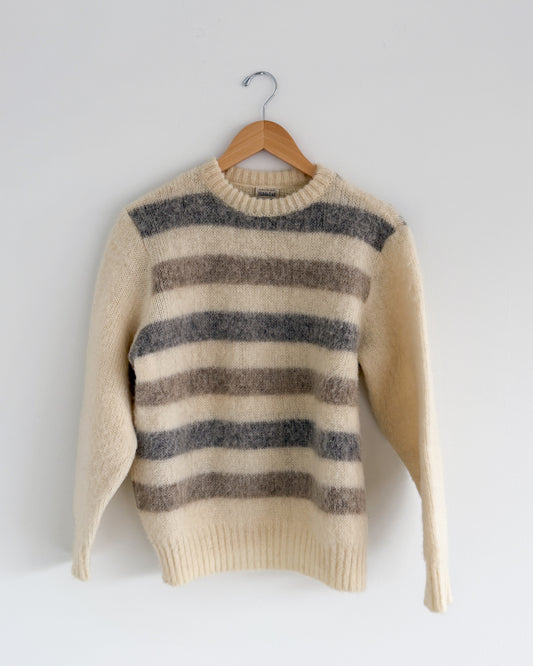 Hilda Ltd. Striped Wool Sweater